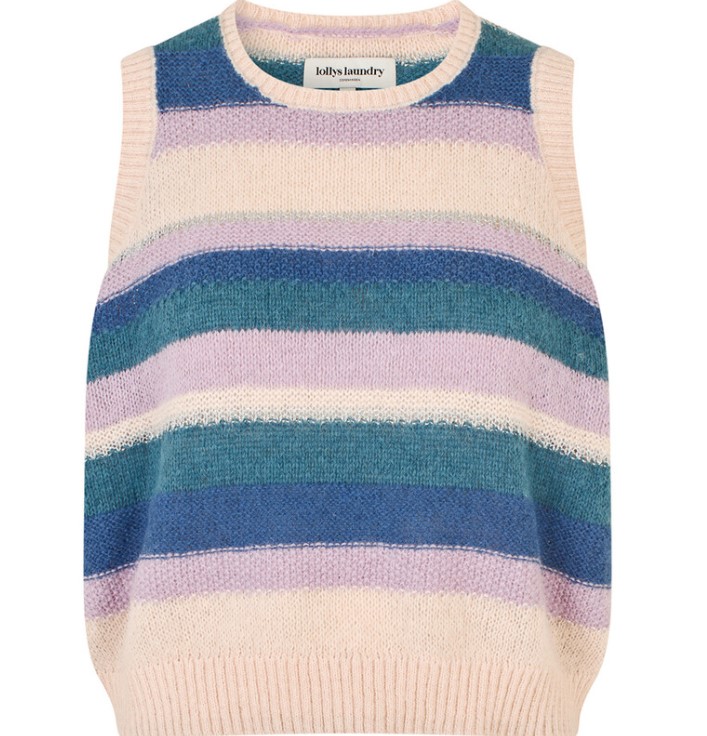 chicagoLL knit vest lavender